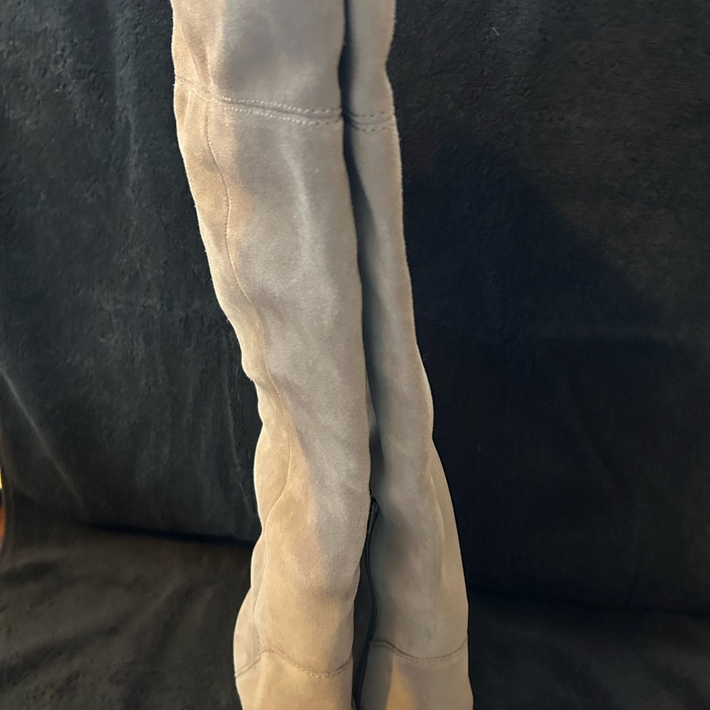 Aldo Over the Knee Boots - Gray